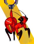  absurd_res alpha_channel android antennae_(anatomy) anthro areye_(artist) arthropod arthropod_abdomen back_muscles big_butt butt front_view girly hi_res insect machine male male_(lore) mantis markings nipples robot shiny_(disambiguation) solo thick_thighs 