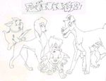  101_dalmatians all_dogs_go_to_heaven anastasia angel cadpig crossover disney lady_and_the_tramp pooka rolly sasha tramp 