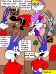  buster_bunny calamity_coyote comic fifi_le_fume kthanid lola_bunny mary_melody space_jam tiny_toon_adventures 