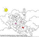  care_bear_cousins care_bears playfulheart_monkey proudheart_cat swift_heart_rabbit 