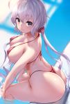  amasora_taichi bikini erect_nipples senki_zesshou_symphogear swimsuits thong yukine_chris 