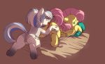  anal anus duo equid equine female female/female feral fluttershy_(mlp) friendship_is_magic genitals hi_res mammal my_little_pony oral pegasus pussy rimming sex wings yoditax 