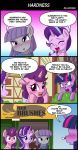  blood blush bodily_fluids dialogue english_text equid equine friendship_is_magic hi_res horn horse mammal maud_pie_(mlp) my_little_pony nosebleed pony starlight_glimmer_(mlp) sugar_belle_(mlp) text twilight_sparkle_(mlp) unicorn uotapo 