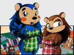  animal_crossing brothers_grinn mabel mr_resetti nintendo player sable tom_nook 