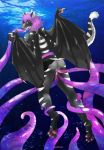  anthro drako_swiftclaw forced hybrid male rape rednoir sea sex solo surprise surprise_sex tentacles water ych_(character) 