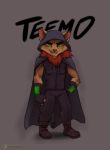  anthro biped cape clothed clothing fan_character fluffy fully_clothed koul league_of_legends male mammal neck_tuft riot_games solo teemo_the_yiffer tuft video_games yordle 