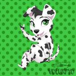  anthro canid canine canis chibi dalmatian digital_media_(artwork) domestic_dog dorothy drawing fan_character female fur furryart hi_res invalid_tag mammal presentation sfw_nudity voluxpto 