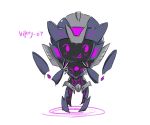  alien ambiguous_gender blush chibi claws duo grey_body hasbro highlights_(coloring) humanoid invalid_tag machine purple_face purple_highlights robot simple_background smile soundwave standing takara_tomy tongue tongue_out transformers transformers:_prime transformers_aligned_continuity vipery-07 white_background 