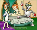  george_jetson jane_jetson porncartoon rudy_2 the_jetsons 