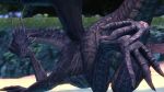  16:9 3d_(artwork) digital_media_(artwork) dragon dragon_age female feral foot_fetish hi_res high_dragon horn mathfetish purple_body purple_scales reptile scales scalie solo video_games widescreen wings 