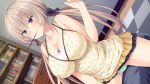  breasts cleavage game_cg nekonyan panties prekano serizawa_chisa skirt_lift tonari_ni_kanojo_no_iru_shiawase_~two_farce~ underwear 