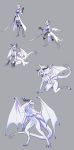  2020 absurd_res anthro breasts dragon featureless_breasts featureless_crotch female grey_background hair hi_res holding_object holding_sword holding_weapon horn_growth human human_to_anthro mammal melee_weapon membrane_(anatomy) membranous_wings nude rwby sequence simple_background solo species_transformation sword tail_growth thatweirdguyjosh transformation weapon white_body white_hair wing_growth wings winter_schnee 