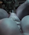  alien alien_(franchise) anthro big_breasts big_penis bodily_fluids breasts clitoral clitoris cum cum_drip cum_in_pussy cum_inside cum_on_pussy cum_on_stomach cumshot curvy_figure dripping duo ejaculation female female_pov first_person_view genital_fluids genitals grinding halo halo_(series) hi_res holding_penis huge_breasts larger_female male male/female microsoft monster penis reptilligator sangheili sex size_difference smaller_male spread_legs spreading thick_thighs video_games voluptuous wide_hips xbox_game_studios xenomorph 