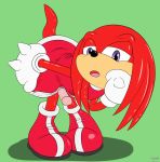  clothed clothing cpctail crossdressing genitals hi_res humanoid_genitalia humanoid_penis knuckles_the_echidna male penis solo sonic_the_hedgehog_(series) 