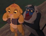  disney rafiki simba tagme the_lion_king 