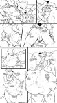 2016 5_fingers abdominal_bulge after_vore all_fours ambiguous_gender ambiguous_prey anthro anthro_pred anthro_prey anthrofied belly big_belly biped black_and_white blush bodily_fluids body_in_mouth breasts burping butt butt_focus chest_tuft claws comic dated detailed_navel digital_drawing_(artwork) digital_media_(artwork) domination drooling duo eris_(radarn) eye_contact eyes_closed face_lick fan_character fangs featureless_crotch female female_domination fidchellvore fingers forced forked_tongue half-closed_eyes hand_on_neck hand_on_stomach head_first hi_res horn houndoom licking line_art long_tongue looking_at_another looking_down looking_pleasured looking_up lying monochrome narrowed_eyes neck_bulge nintendo nipples nude number on_back on_front oral_vore pok&eacute;mon pok&eacute;mon_(species) rai_(radarn) saliva saliva_on_tongue same_size_vore signature snout soft_vore sound_effects spade_tail swallowing teeth throat tongue tongue_out tuft unwilling_vore video_games vore zoroark 