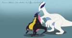  animated anthro death digestion dragon duo feral legendary_pok&eacute;mon lugia male male_pred male_prey naipanart nintendo pok&eacute;mon pok&eacute;mon_(species) short_playtime video_games vore 