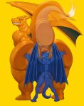  against_wall anthro anus big_butt butt charizard dragon duo face_in_ass facesitting fuzzies4you genitals hi_res huge_butt hyper hyper_anus hyper_butt looking_back male male/male nintendo penis pok&eacute;mon pok&eacute;mon_(species) size_difference smothering video_games 
