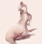  anthro butt canid canine canis doggy_(disambiguation) domestic_dog femboy_on_male femboy_slave genitals girly hi_res joon male mammal penis solo 