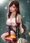  bearwitch breasts cleavage final_fantasy final_fantasy_vii nipples tifa_lockhart torn_clothes 