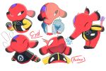  2020 3:2 animal_crossing anthro big_ears big_head black_body black_ears black_nose black_skin clothed clothing cyd_(animal_crossing) elephant elephantid english_text eyes_closed hair hand_in_pocket happy hi_res jacket long_nose looking_away looking_back male mammal multicolored_body multicolored_ears multicolored_nose multicolored_skin narrowed_eyes nintendo open_mouth pockets poetax proboscidean proboscis_(anatomy) purple_hair red_body red_ears red_nose red_skin shirt shocked short_hair simple_background smile sneeze solo squint standing text toony topwear trunk_(anatomy) video_games white_background wide_eyed 