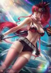  axsens bikini_top cleavage gun swimsuits tengen_toppa_gurren_lagann thighhighs yoko 