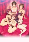  anim.teammm breasts kurohara_yuu lingerie nipples pantsu see_through 