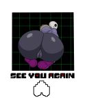  big_butt butt clothing female hi_res human humanoid legwear mammal nobody147 sans_(undertale) solo tights undertale video_games 