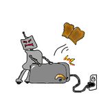  poopman robot tagme toaster 