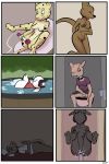  2:3 anthro armadillo bathtub bovid breasts caprine clothed clothing felid female fingering hi_res jaguar kangaroo kaylee_(study_partners) kneeling lying_on_bed macropod mammal marsupial masturbation nude pantherine partially_clothed ratih_(study_partners) rhinocerotoid sex_toy sheep sitting solo study_partners sumatran_rhinoceros tail_fetish tail_play thunderouserections vaginal vaginal_fingering vibrator xenarthran young 