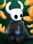  absurd_res anthro arthropod big_breasts black_body breasts clothed clothing crossgender digital_media_(artwork) female hi_res hollow_knight horn humanoid imminent_sex insect intersex intersex/intersex nipples not_furry penis_tentacles protagonist_(hollow_knight) short_stack simple_background solo team_cherry tentacles thick_thighs vessel_(species) video_games zzvinniezz 