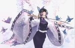  kesuno kimetsu_no_yaiba kochou_shinobu sword uniform 