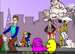  andrew_kepple c-3po david_hasselhoff eric_bauman george_w_bush ghost lowtax michael_moore pac-man r2-d2 the_ultimate_orgy waldo 