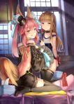  animal_ears fate/extra fate/extra_ccc fate/stay_night kishinami_hakuno school_swimsuit swimsuits tagme tail tamamo_no_mae 