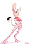  animancer anthro bottomless clothed clothing dipodid featureless_crotch female flat_chested hi_res inner_ear_fluff jerboa luck mammal rodent tuft 