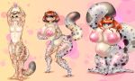  2019 5:3 absurd_res anthro belly big_belly big_breasts breast_expansion breast_growth breasts butt butt_expansion comic crossgender expansion felicer felid female gender_transformation genitals group growth hand_on_breast hi_res holding_breast leopard magic male mammal mtf_transformation nude pantherine pregnant pussy sequence simple_background transformation tricked unseen_character wide_hips 