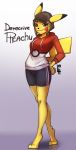 absurd_res anthro black_clothing bottomwear brown_cap brown_hair clothed clothing deerstalker_hat detective_pikachu digital_media_(artwork) english_text female fur hair hat headgear headwear hi_res hoodie humanoid long_ears long_tail looking_at_viewer lunheaven nintendo pants pikachu pok&eacute;mon pok&eacute;mon_(species) pok&eacute;mon_detective_pikachu pokemon_hoodie red_cheeks red_clothing shorts simple_background solo text tight_bottomwear tight_clothing tight_shorts topwear video_games white_clothing yellow_body yellow_fur 