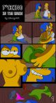 absurd_res barn breasts butt female hi_res homer_simpson male male/female marge_simpson nude saucyh0t sex the_simpsons