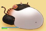 absurd_res anthro belly belly_expansion big_belly big_butt butt clothing epic_games exclamation_point expansion exposed_belly felid flowberry food fortnite fur gun hi_res holding_food holding_gun holding_object holding_weapon huge_belly huge_butt hyper hyper_belly immobile male mammal morbidly_obese morbidly_obese_anthro morbidly_obese_male navel obese obese_anthro obese_male orange_body orange_fur oscar_(fortnite) overweight overweight_anthro overweight_male pantherine pranicsbird ranged_weapon sitting solo stripes thick_thighs tiger topwear unbuckled_belt vest weapon
