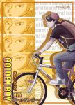  1990s_(style) bicycle cartoonized golden_boy highres lupeco98 ooe_kintarou ova retro_artstyle toon_(style) 