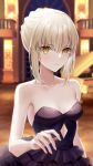  dress fate/grand_order meltymaple no_bra saber saber_alter 