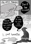  ambiguous_gender asphyxiation beach comic death_(personification) dialogue duo english_text feral jenny_jinya reptile scalie sea_turtle seaside text turtle 