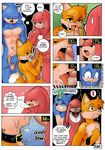  battle_angel comic knuckles_the_echidna sega sonic_team sonic_the_hedgehog sottocolle tails 