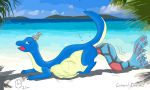  ! abdominal_bulge anal anal_vore beach blu capture dragon extremelydevious female female_pred feral feral_pred forced hi_res male male/female male_prey milotic nintendo oc:blu open_mouth pok&eacute;mon pok&eacute;mon_(species) reptile samesize scalie seaside snake tongue tongue_out video_games vore water_type 