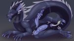  16:9 anal anal_vore anus blep blush dragon english_text feral genitals hi_res male male_pred penis purple_anus purple_penis purple_tongue tail_maw text tongue tongue_out vore widescreen ych_(character) 