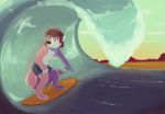 forebucks forepawz girly inuhein lutrine male mammal mustelid river sea sunset surfer surfing water wave 