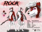  anthro darkgoose english_text lycanroc male midnight_lycanroc model_sheet nintendo pok&eacute;mon pok&eacute;mon_(species) rook_wolfspirit solo text video_games 