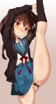  kyon kyonko nt00 seifuku suzumiya_haruhi_no_yuuutsu 