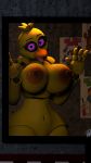  &lt;3 &lt;3_eyes 4k 9:16 absurd_res animatronic anthro areola avian beak big_breasts bird breasts butt chica_(fnaf) chicken female five_nights_at_freddy&#039;s galliform gallus_(genus) geometryboymejia hi_res machine nipples non-mammal_breasts orange_beak phasianid pink_eyes robot seductive solo thick_thighs video_games wide_hips yellow_body 