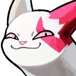  1:1 alpha_channel ambiguous_gender blitzdrachin conditional_dnp emote felid feline low_res mammal nintendo pok&eacute;mon pok&eacute;mon_(species) reaction_image semi-anthro smug video_games zangoose 